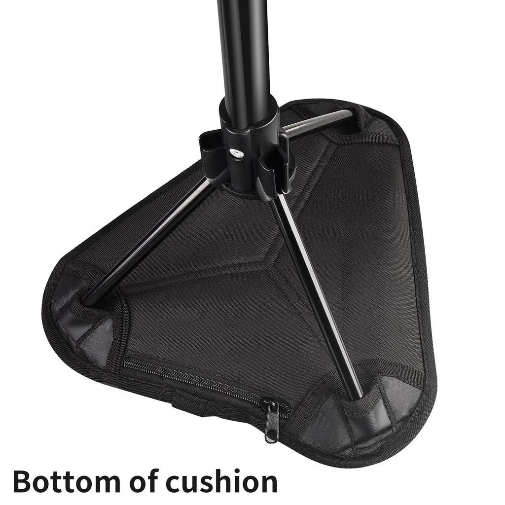 Outdoor Campinghocker Angelhocker Warteschlangehocker, faltbarer tragbarer Hocker