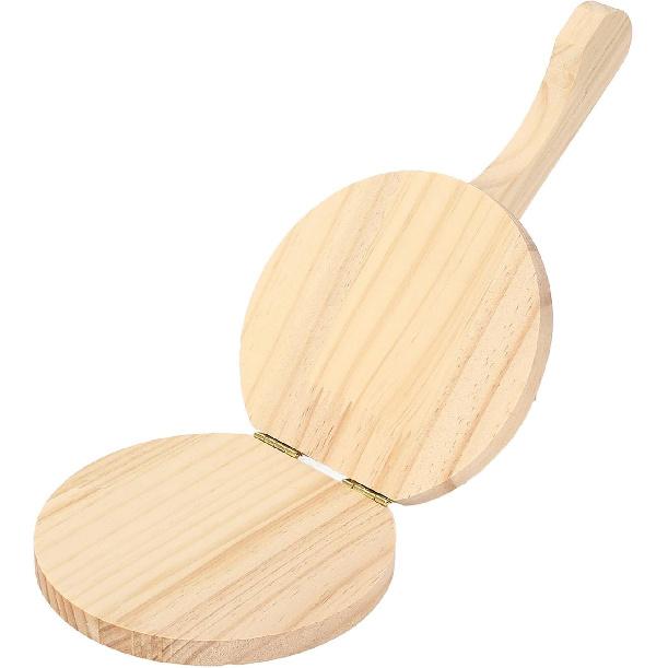 Aramox Tortilla Presser,10 Inch Manual Tortilla Maker with Parchment Paper for Mexican Taco, Pataconera, Dough Press, for Homemade Tortillas, Roti,