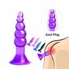 Hot Five-Piece Beads Butt Plug Couple Sexy Pull Beads Butt Plug Masturbation Device Anal Dilatation Device Adult Sex Product