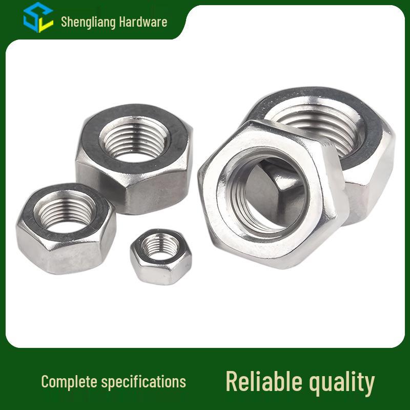 

304 Stainless Steel External Hex Fine Pitch Nut Cap (Sizes 0.75-3 mm) M8-1 (20 pieces)