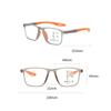 New Fashion TR90 Multifocal Reading Glasses for Women Men Blue Light Blocking Progressive Eyeglasses HD Lens Far Sight Eyewear