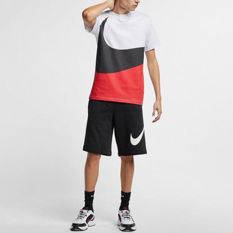 Nike Sports Pullover Crew Neck Short Sleeve T-Shirt Men Tops White CK9586-103