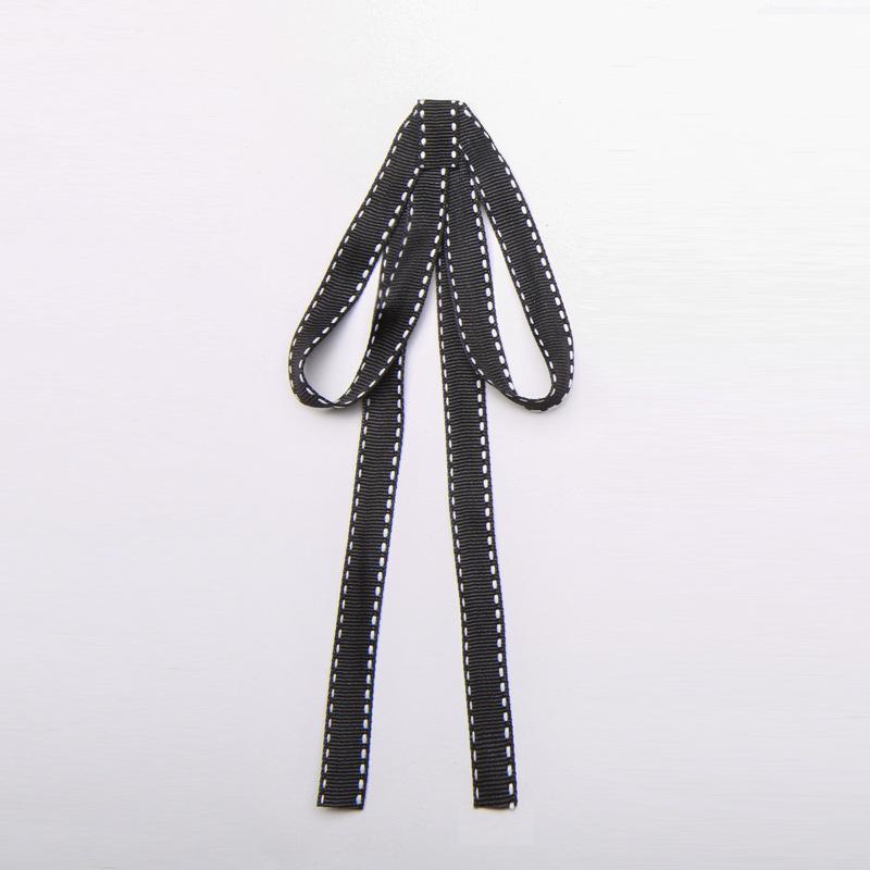 

1 шт. Британский корейский стиль Колледж Ручная работа Лента Черный галстук-бабочка Булавки Галстук-бабочка Для женской девушки Банк Белая рубашка Воротник Цветок A3