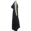 2026 New Women's Casual Loose Sleeveless Long Dress with Single-Breasted Buttons and Fashionable Hood