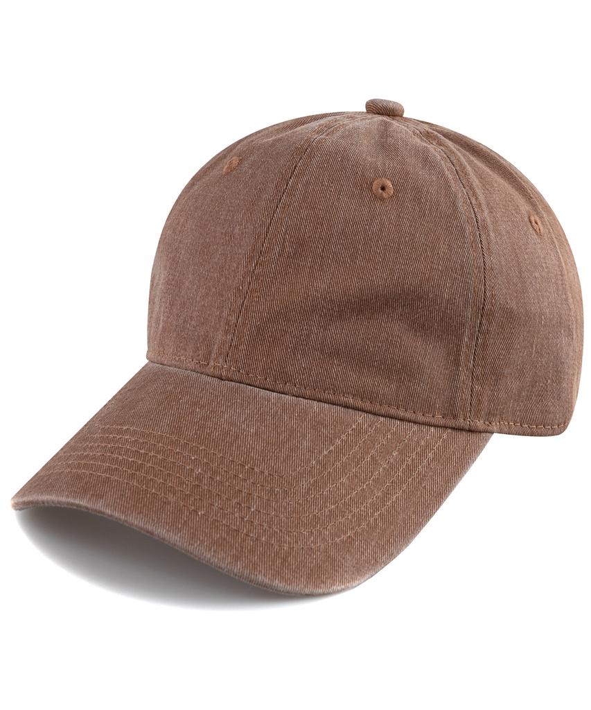 Chaebteo Standard Pigment Ball Cap - Red Brown