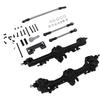 Front and Rear Axle Replacement for   SCX10 II 1Celsius10 Scale RC Crawler Upgraded Axle Set