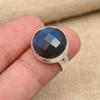 Labradorite Gemstone Håndlagde 925 Sterling Sølv Ringsmykker til Thanksgiving