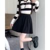 Autumn/Winter Short Skirt Knitted Half Length Skirt High Waist A-line Umbrella Skirt