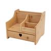 Desk Organizer Multifunctional Tabletop Storage Box with Drawer for Office Home Decor
