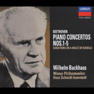 CD WILHELM BACKHAUS Beethoven Complete Piano Concertos POCL46924 1999 Japan Obi Classical Used