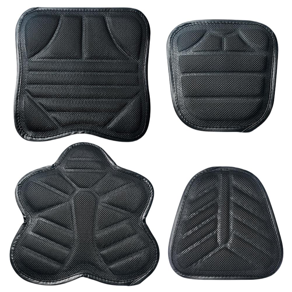 2Pcs Motorcycle Seat Pad Shock-Absorbing 3D Motorcycle Seat Cover Universal Motorcycle Seat Cushion Pad for Riding
