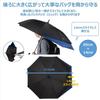 Ogawa Back Covering Umbrella for Super Easy To Pack and Keeps Bags 8 Japanese SUI 53272 Men, Black, Durable, Water-Repellent, Store, Dry, 65cm, Ribs,
