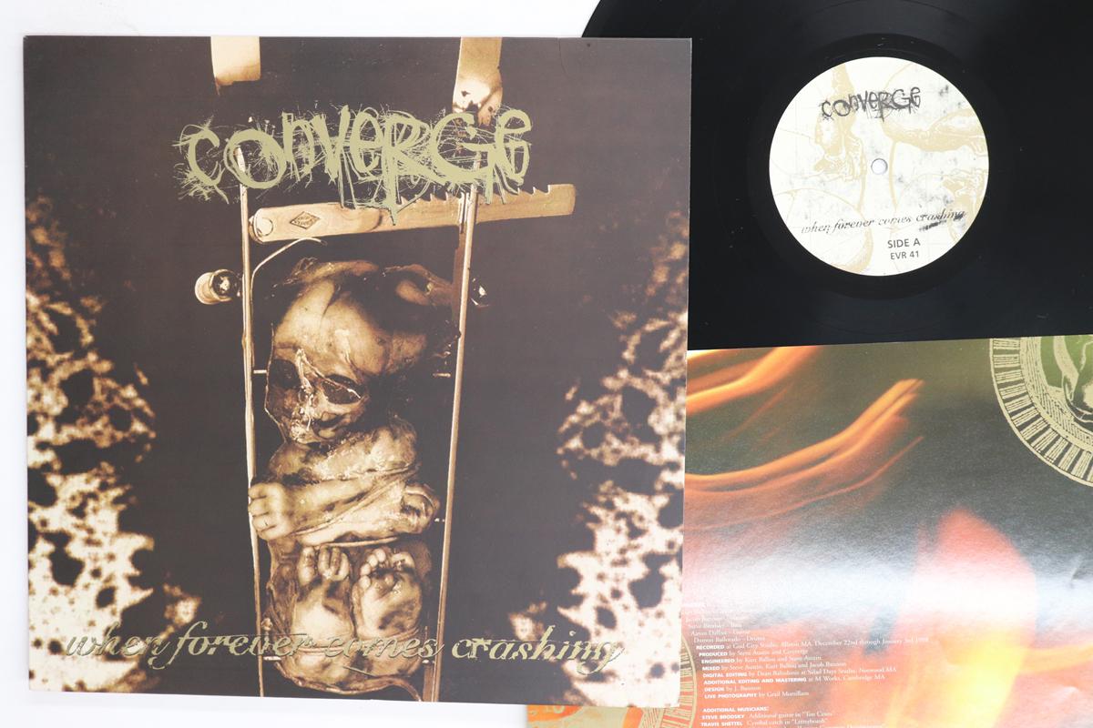 Виниловая пластинка CONVERGE  When Forever Comes Crashing  EVR41 Equal Vision Re 1998 США Металл Б/у