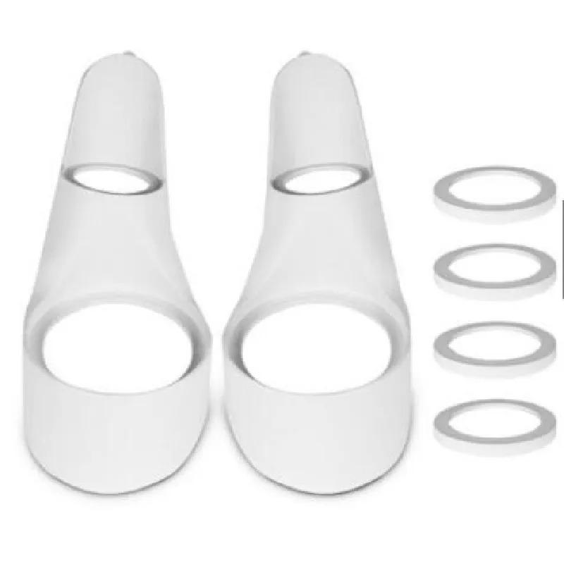 

Пара автомобильных аудиодинамиков А-столб пищалка кронштейн прокладка белый для 2-дюймовых и 4-дюймовых