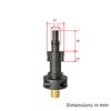 Snow Foam Lance Foam Generator High Pressure Soap Foamer for Makita Mac Allister Black Decker AR Blue Michelin Pressure Washer