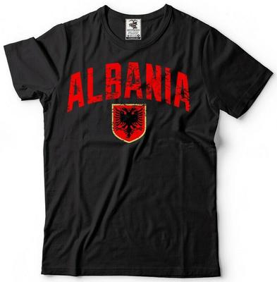 Albania T-T-shirt Mens T-shirt Albanian Eagle T-shirt Shqiponja Symbol T-T-shirt