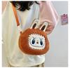 Children's Labubu Crossbody Bag, Cartoon Backpack, Matt Coin Purse, Girls' Bubble Plush Bag