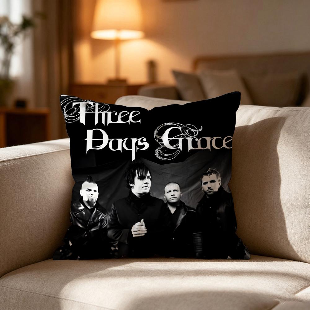 Three Days G-Grace BAND SINGER Pillow Case Cushion Cover Soft Washable Pillow Case Multi-Scene For Couch Bed Travel Office Use