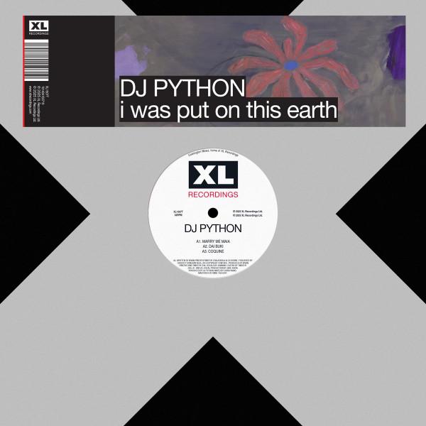 12inch Record DJ PYTHON - I Was Put On This Earth XL1507T XL Recordings 2025 UK Dance & Electronica