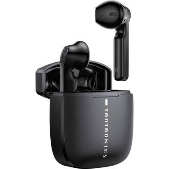 Taotronics tt-bh092 bluetooth hi-fi наушники-вкладыши микрогарнитура,  регулировка громкости, сенсорное управление, гидрофобный черный купить  недорого — выгодные цены, бесплатная доставка, реальные отзывы с фото — Joom