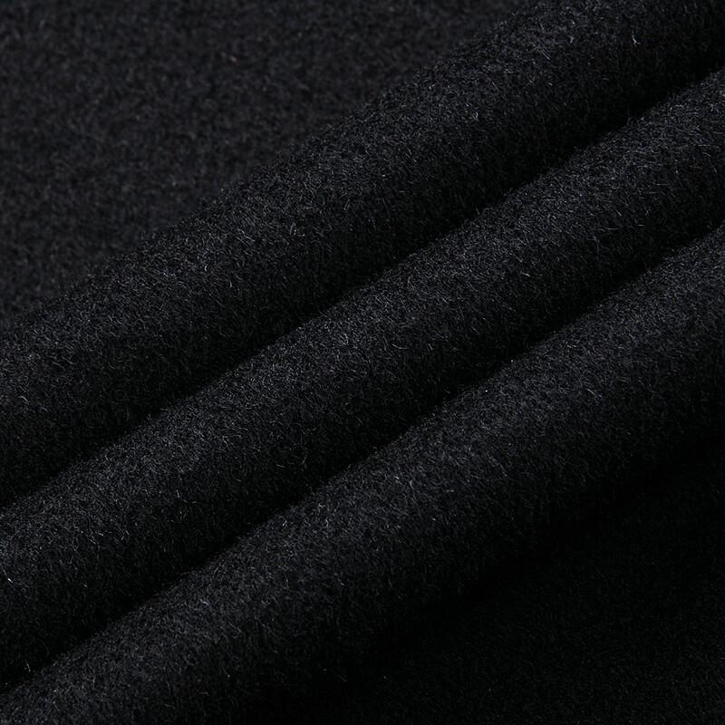 Men's FAPAI Wool & Silk Blend Double-Breasted Overcoat