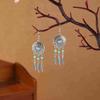 European, American Bohemian Ethnic Style Stud Earrings, Long Fringed Metal Earrings, Fashionable Exotic Style Earrings