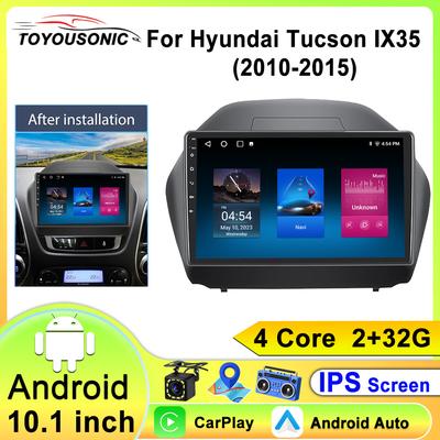 Para Hyundai Tucson 2 LM IX35 2010-2015 Radio de coche Android reproductor multimedia Carplay 2din Autoradio GPS navi Estéreo Unidad principal