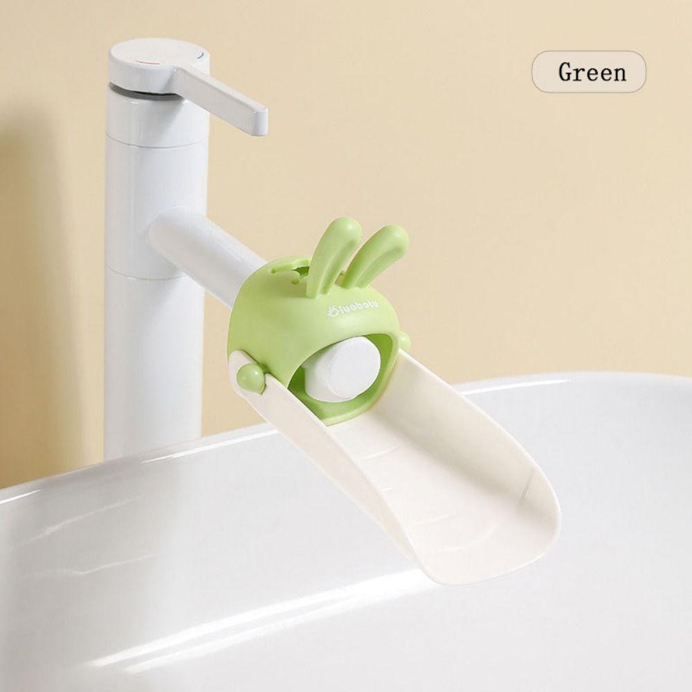Rabbit Sink Faucet Extender Cute Baby Hand-washing Faucet Faucet Extender  Hands Washing Toy