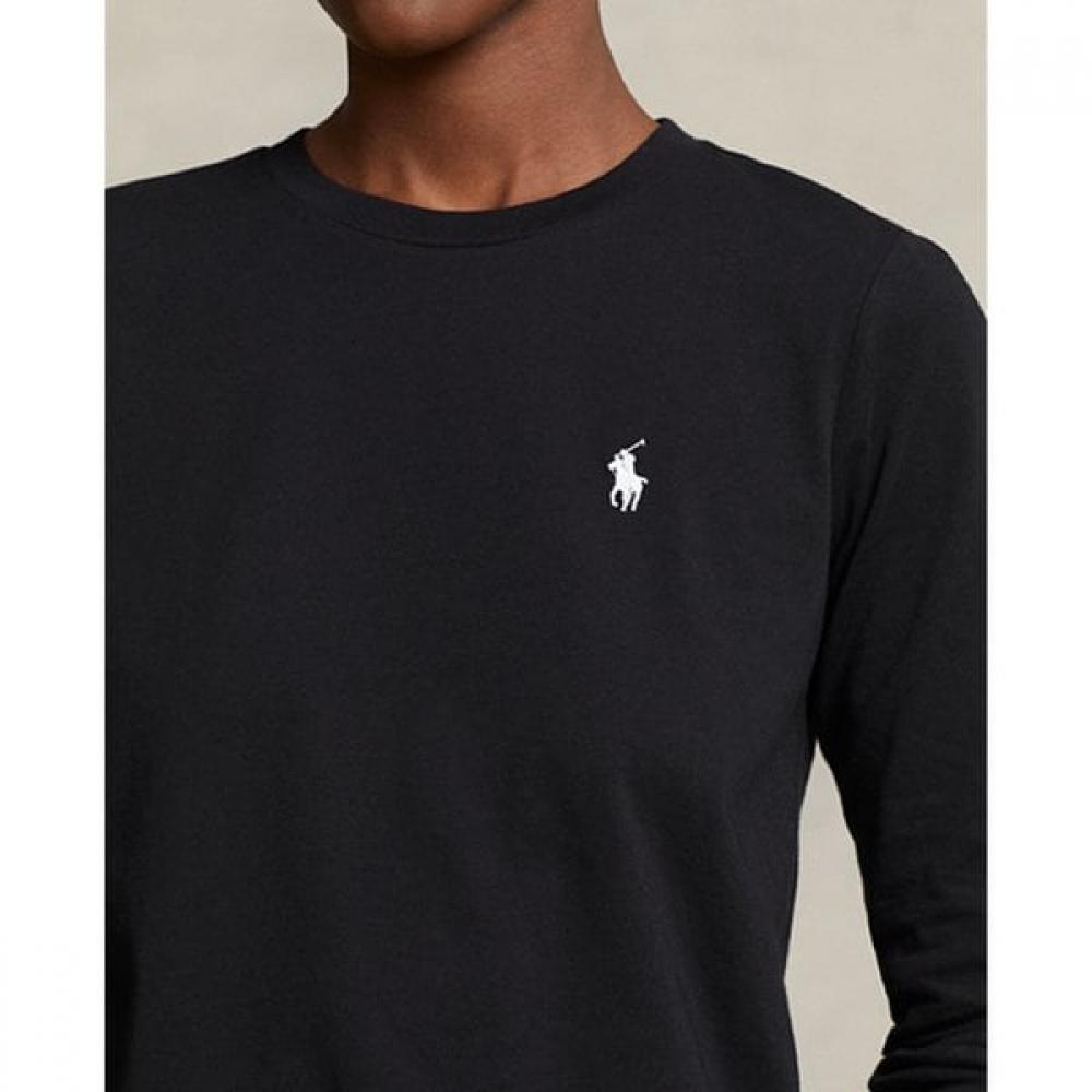 Polo Ralph Lauren Women S Long Sleeve jerSey Crewneck Tee Wmpoknincu20703001