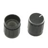 Rosfix Pokrętło Potencjometru 15mm – Aluminium i ABS | Wysokość 17mm | Czarne ze Srebrnym Wskaźnikiem