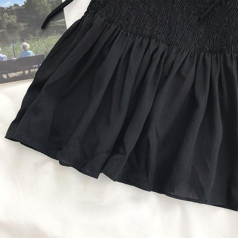 Sexy Tank Top Bow Halter Crop Tops Women Summer Folds Camis Backless Camisole Casual Bandage Tee Female Sleeveless Cropped Vest