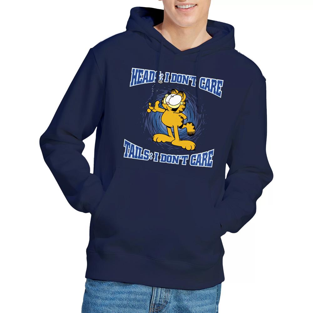 Garfield Mens Heads Or Tails Hoodie