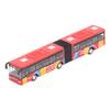 Pull Back Alloy Bus Extended Length Full Function   Structure Educational Alloy Bus Vehicle Model Toy