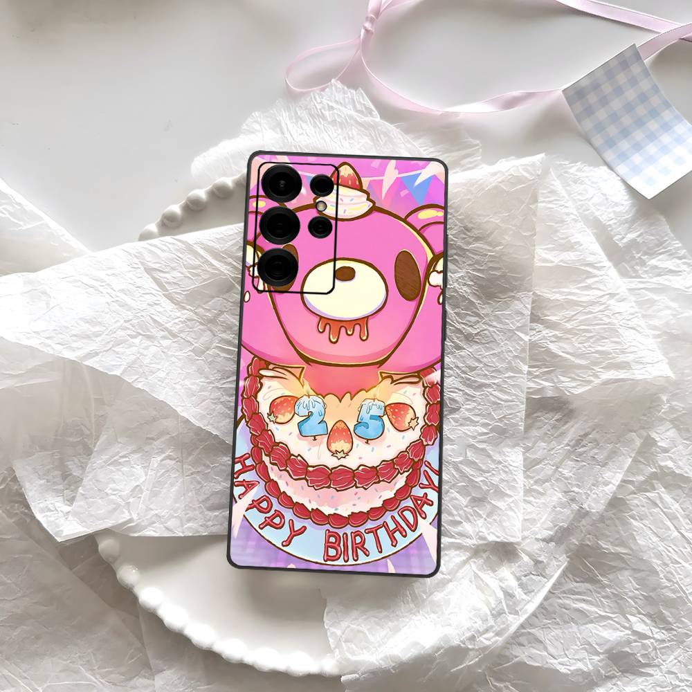 Cartoon G-gloomys Bear Phone Case For Samsung S 24 Fe 25 Ultra Plus 20 Lite 21 30 22 23 24 22 Ultra 5G Fundas