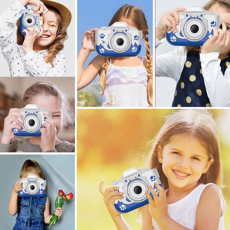 40MP HD Camera Playthings for Kids Cartoon Digital Camera Little Camera Toys Tiny Video Camera for Children Kids Christmas Holiday Birthday Present