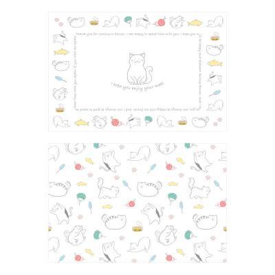 Happy Days Tischset - Hauskatze