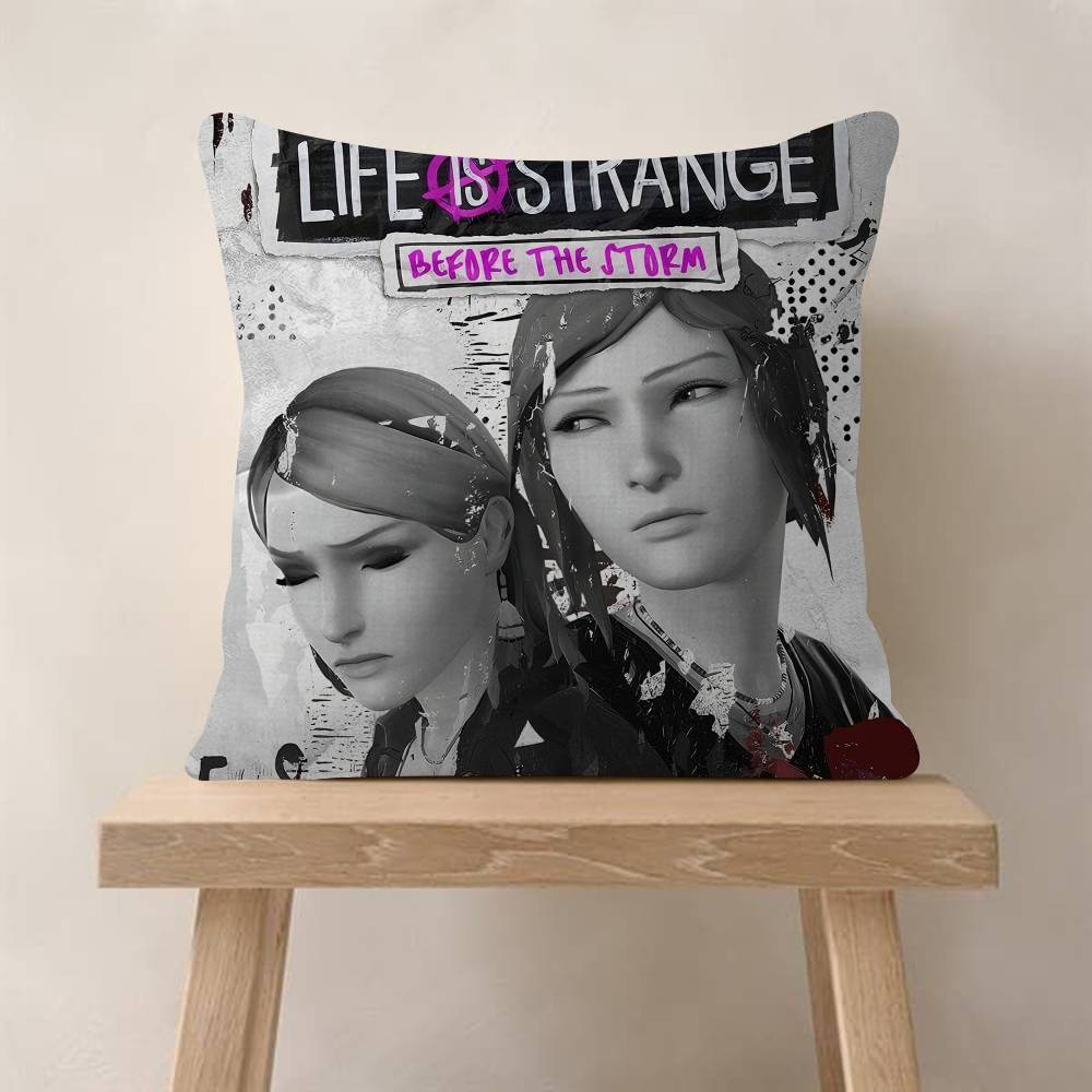 Game Life Is SStrange  Pillowcase Toon Gift Cushion Cover Bedroom Home Sofa Chair Seat Decor Pillow Case