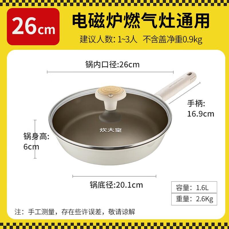 COOKER KING Titanium Non-Stick Frying Pan