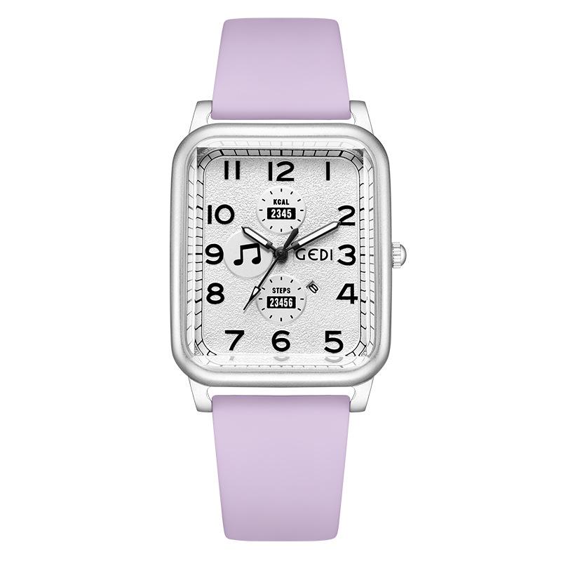 Fashion Dopamine Women'S Watch Candy Color High Value Student Watch Female Test Special Quartz Waterproof Watch