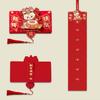 Chinese Style Snake Year Folding Red Envelopes Traditional Lucky Money Pocket  Bonus