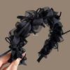 2025 Luxury Bowknot Tooth Comb Headband for Women - High Skull Top Hair Accessory