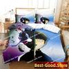 Anime Mob Psycho 100 Bedding Set Printed single Comforter Quilt Bed Cover Duvet Cover Pillow Case 3 Pieces Sets Kids Adult Size