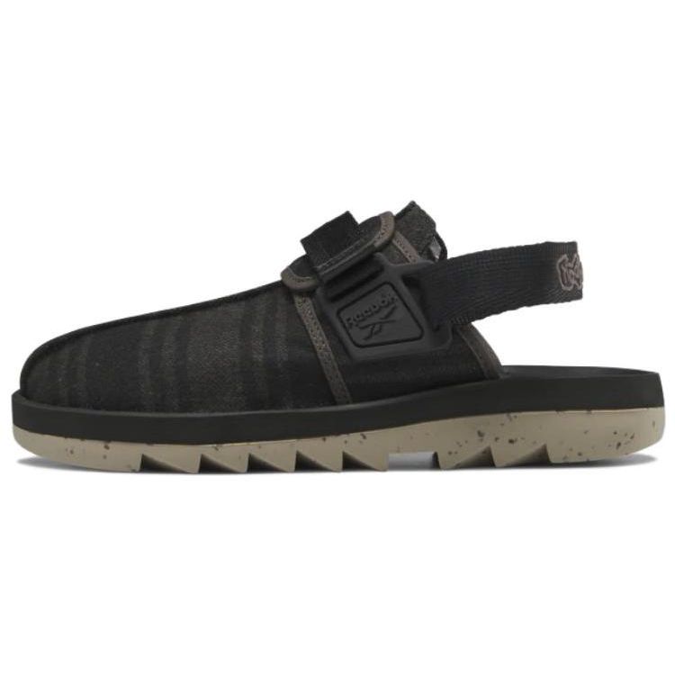 Reebok Beatnik Wear-resistant Non-slip Athletic SandalsUnisex Black IE1956
