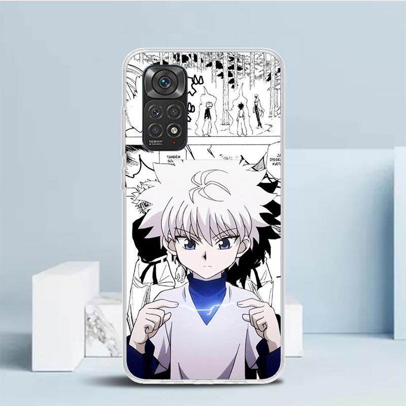 Killua HunterX Phone Case For Xiaomi Redmi Note 15 14 14S 13 12S 12 Pro Plus 11S 11 11T 11E 10S 10 + Soft TPU Back Cover Redmi N