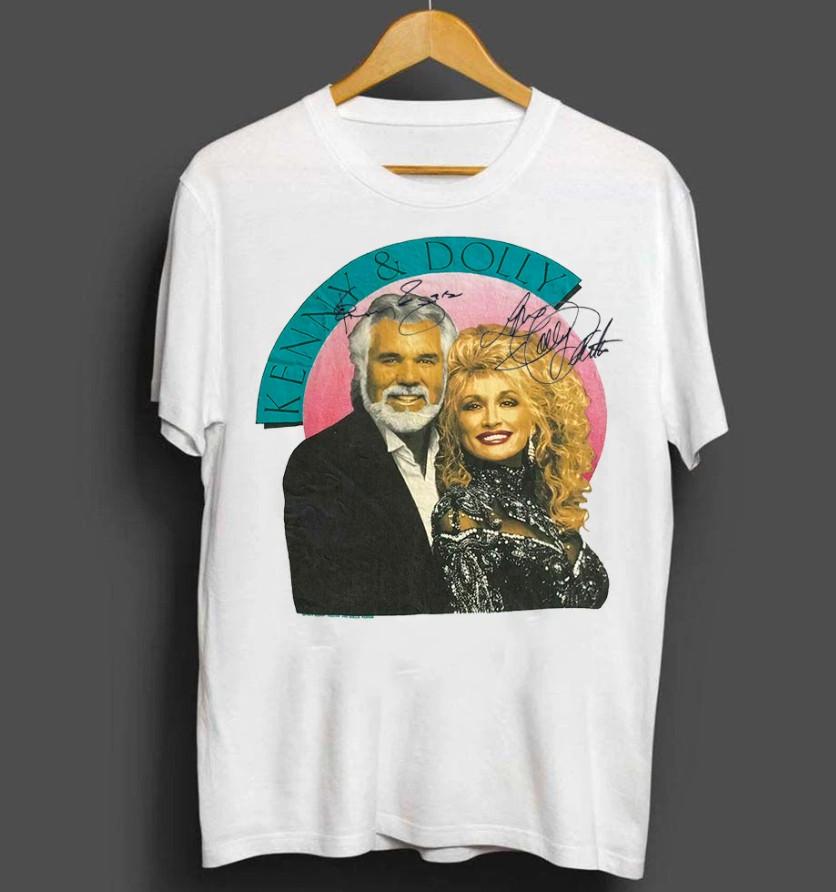 

Фирменная футболка Долли Партон Кенни Роджерса, размеры S-4XL XL