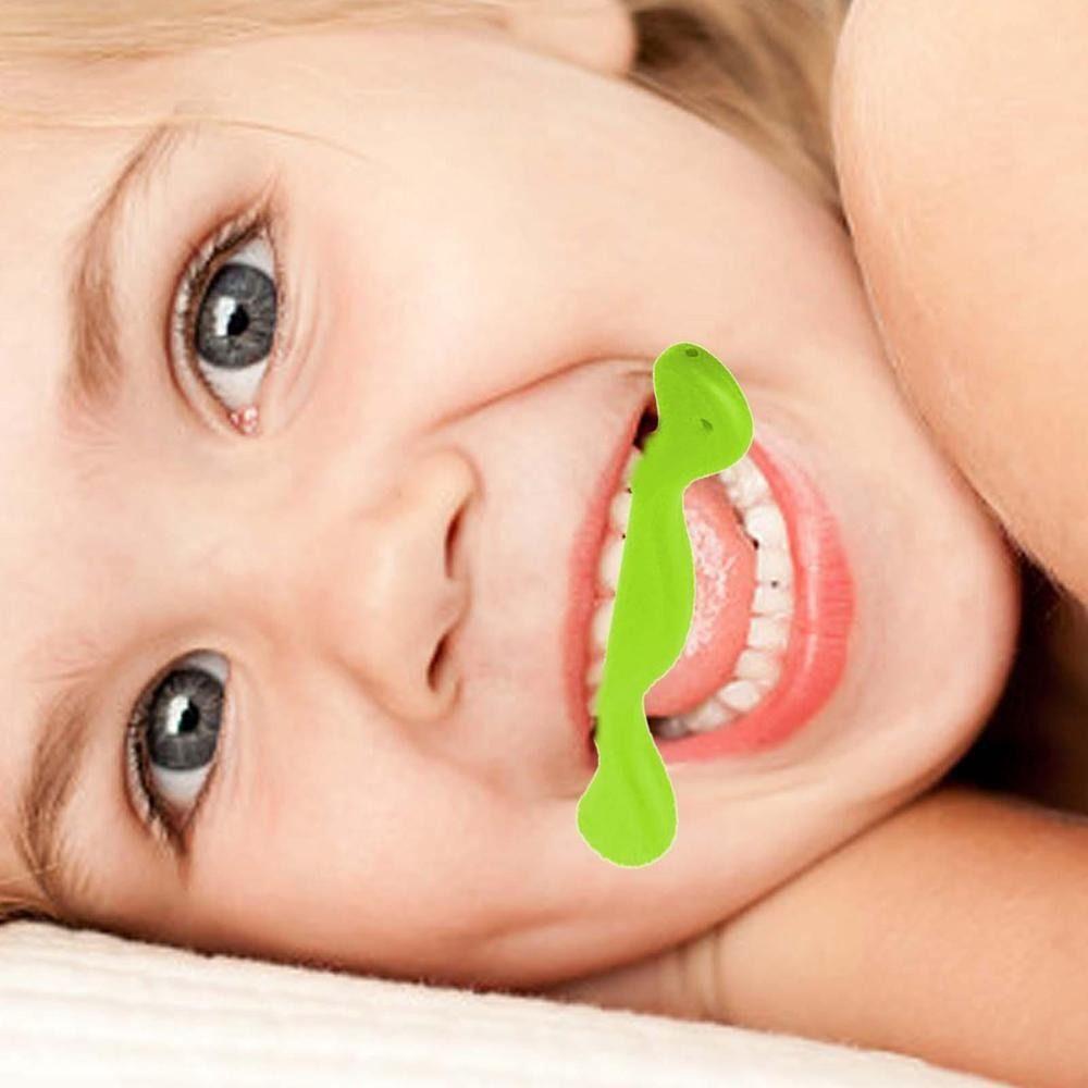 3 Color Mouth Smile Training Massager Silicone Facial Exerciser  Jaw Lip Trainer