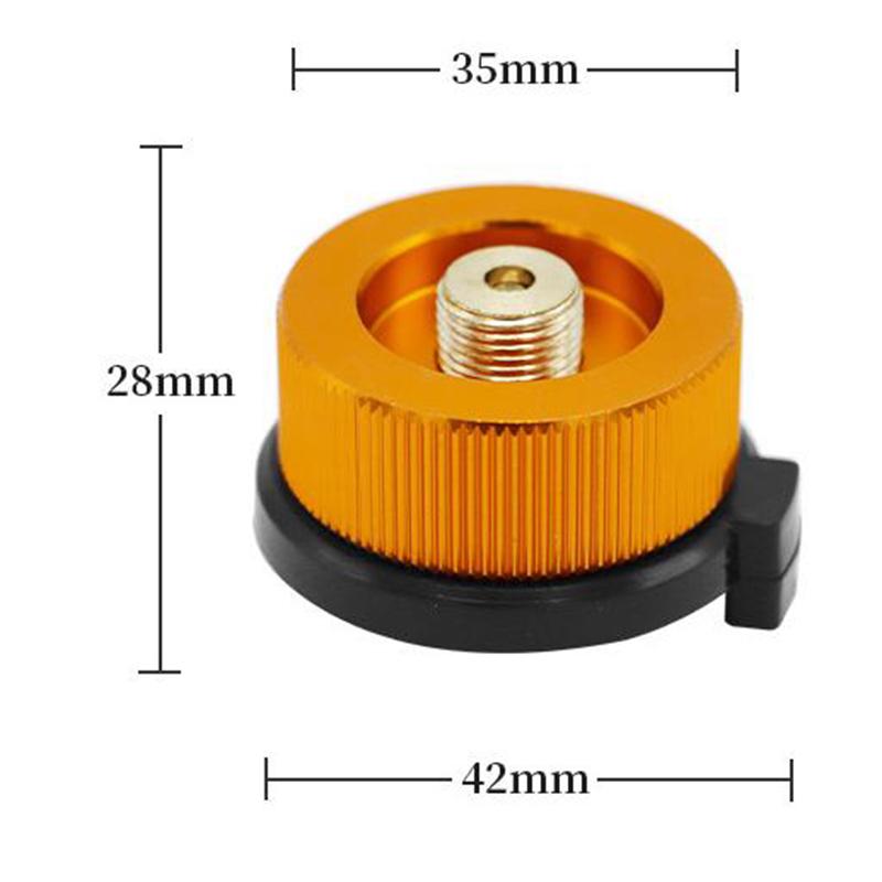 Outdoor Camping Portable Picnic Stove Gas Stove Stainless Steel Oven Mini Gas Stove Converter Stove Head