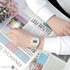 Casio Common Couple Pink Beige Battery Sports Watch