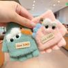 Cartoon Autumn Winter Gloves Cold Proof Windproof Baby Children Half Finger Flap Gloves Thickened Hand Warmer