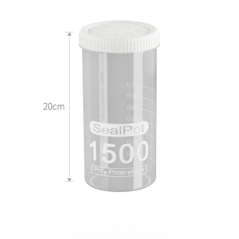 Food-grade Transparent Plastic Sealed Jars, Grain Storage Boxes, Kitchen Storage Jars, Moisture-proof, Insect-proof and Fresh-keeping Jars